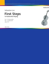 First Steps in Violoncello Playing, Op. 101 Cello Duet cover